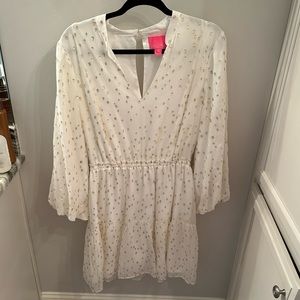 Lilly Pulitzer White Joella Swing Dress